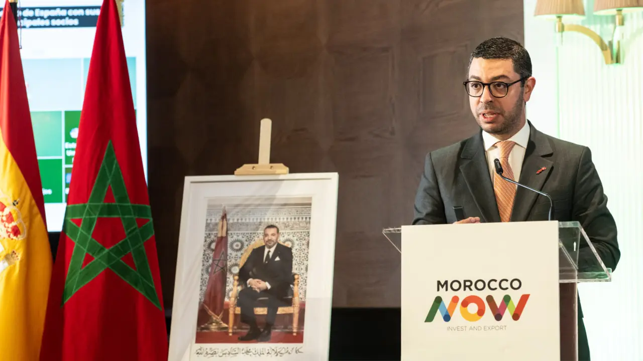 Hicham Chaoudri, director de inversiones del Ministerio de Inversión, Convergencia y Evaluación de las Políticas Públicas - ATALAYAR/GUILLERMO LÓPEZ