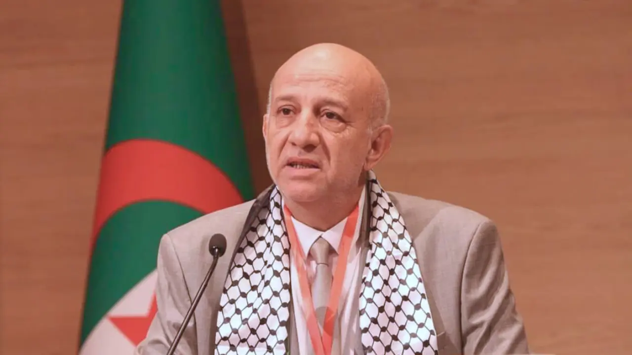 <p>Abdelkrim Benmbarek, secretario general del Frente de Liberación Nacional (FLN) de Argelia - PHOTO/FLN</p>
