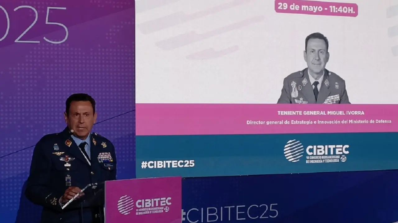 El general Ivorra ha expresado que España comparte los objetivos de la UE de consolidar capacidades industriales, coordinar adquisiciones y optimizar la producción militar y en ese escenario quiere jugar un papel protagonista -&nbsp;PHOTO/JPons