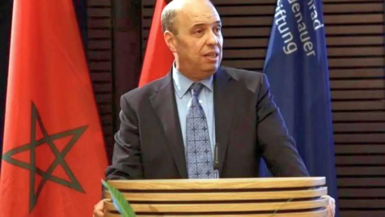 Omar Zniber, embajador y representante permanente de Marruecos ante la ONU en Ginebra, durante la 59ª reunión del Consejo de Derechos Humanos de la ONU, que tiene lugar en Ginebra desde el 16 de junio y que finalizará el próximo 9 de julio - PHOTO/X/@youamrani