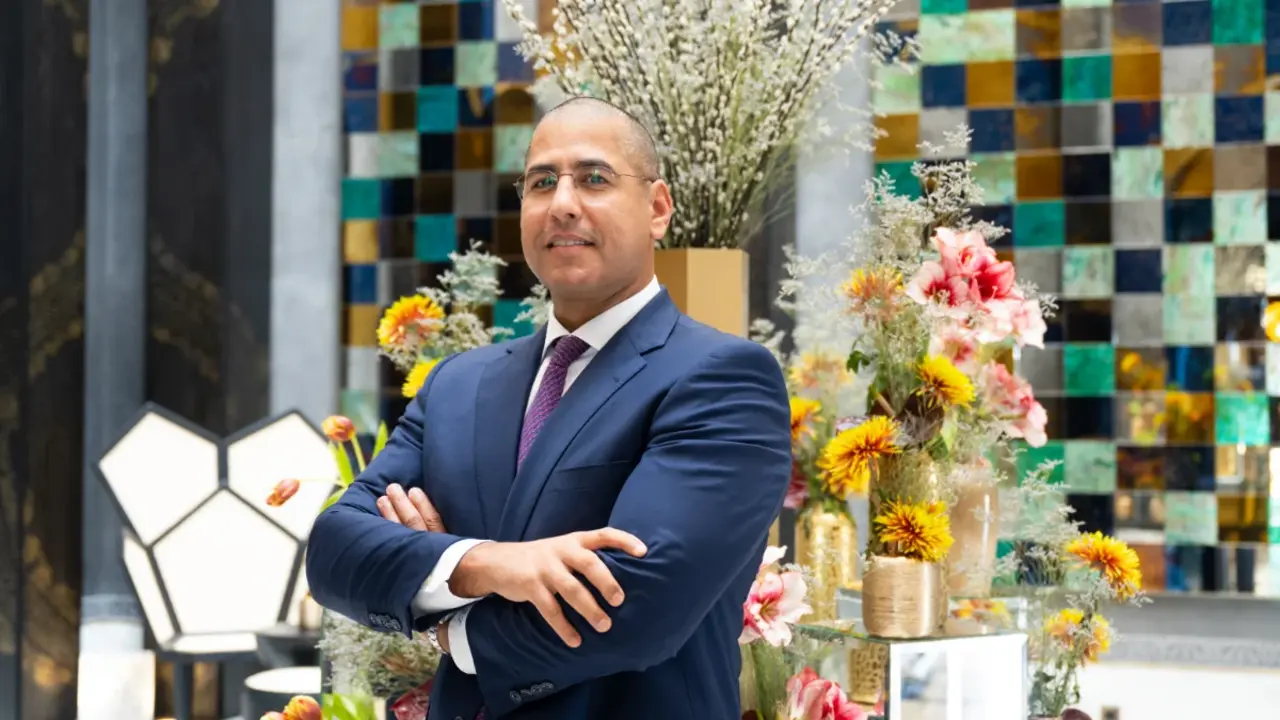 Jouad Shibi, director general del Fairmont Hotel en Tánger, Marruecos - PHOTO/ATALAYAR&nbsp;