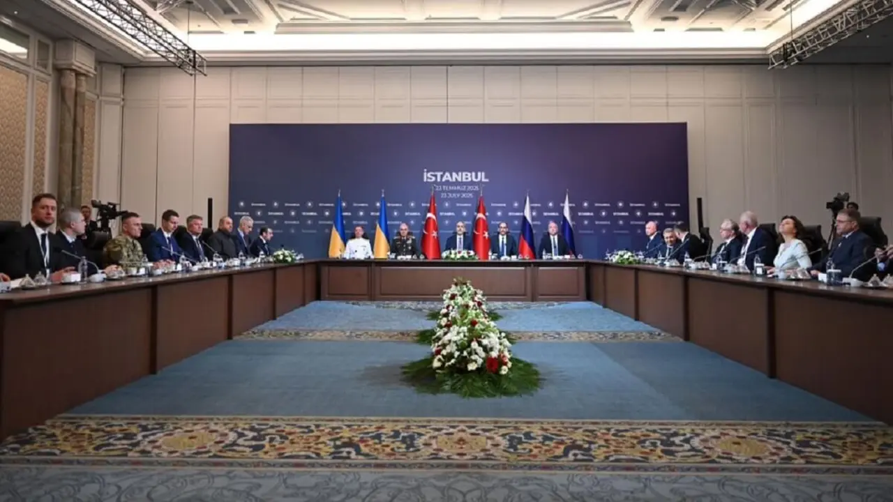 Conversaciones en Estambul, Turquía, entre representantes de Rusia y Ucrania - PHOTO/REDES SOCIALES/X/MINISTERIO DE ASUNTOS EXTERIORES DE TURQUÍA/HAKAN FIDAN