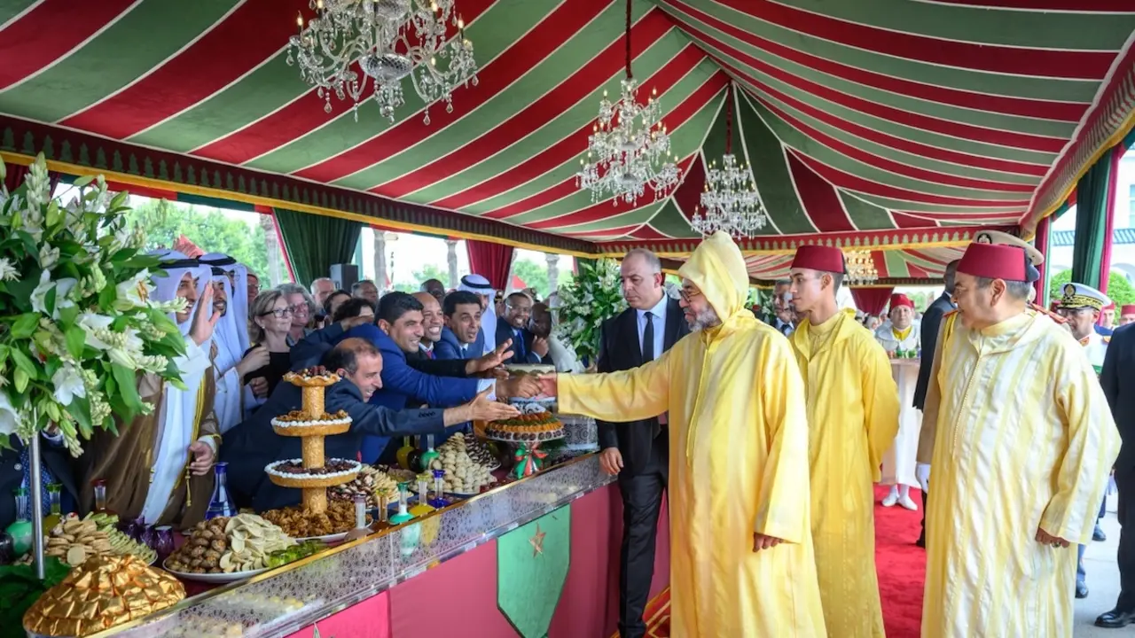 mohamed VI recepcion 