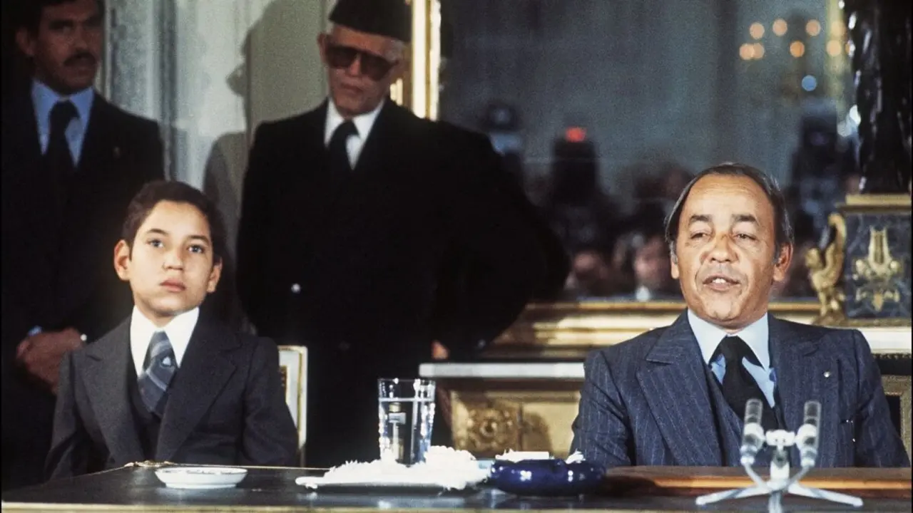 Mohamed VI y Hassan II