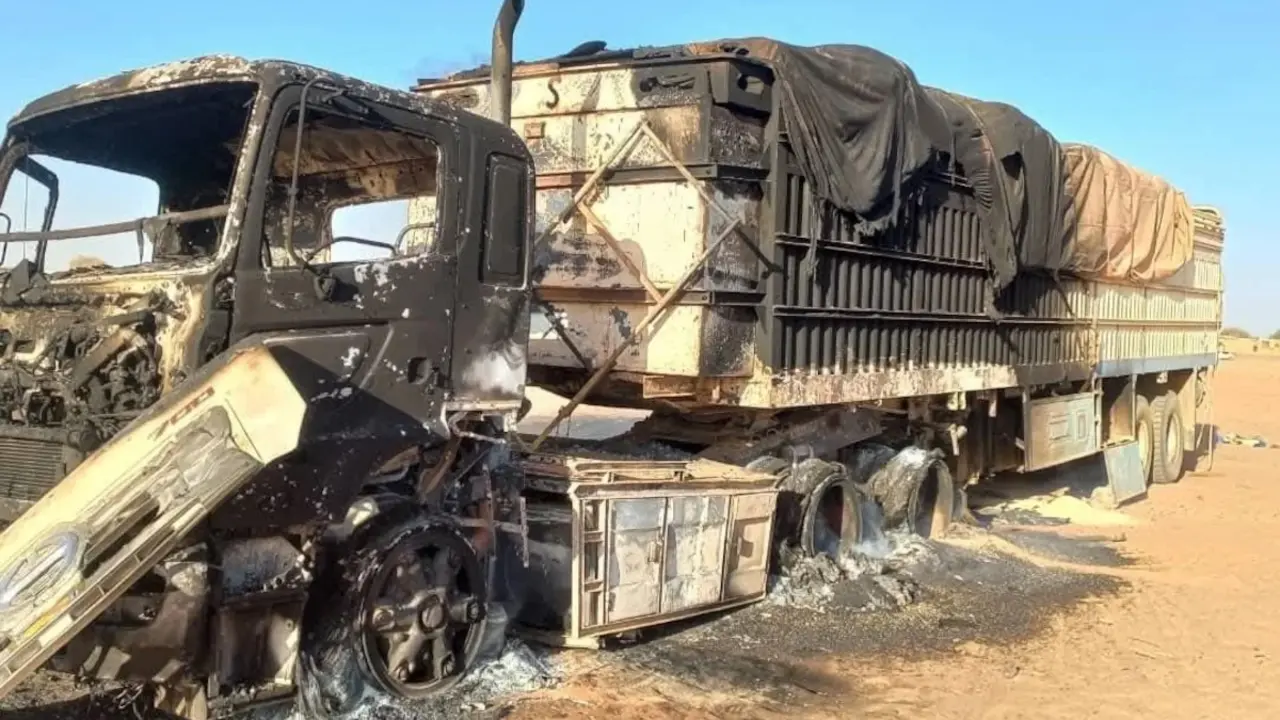 camion atacado Sudan copia