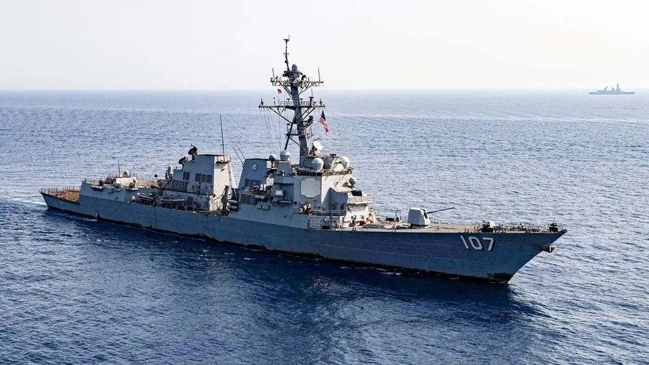 El presidente de Estados Unidos, Donald Trump, desplegar&aacute; tres buques de guerra frente a las costas de Venezuela como parte de los esfuerzos para frenar el narcotr&aacute;fico, dijo el 20 de agosto una fuente familiarizada con la medida - PHOTO/ Marina de EE. UU.