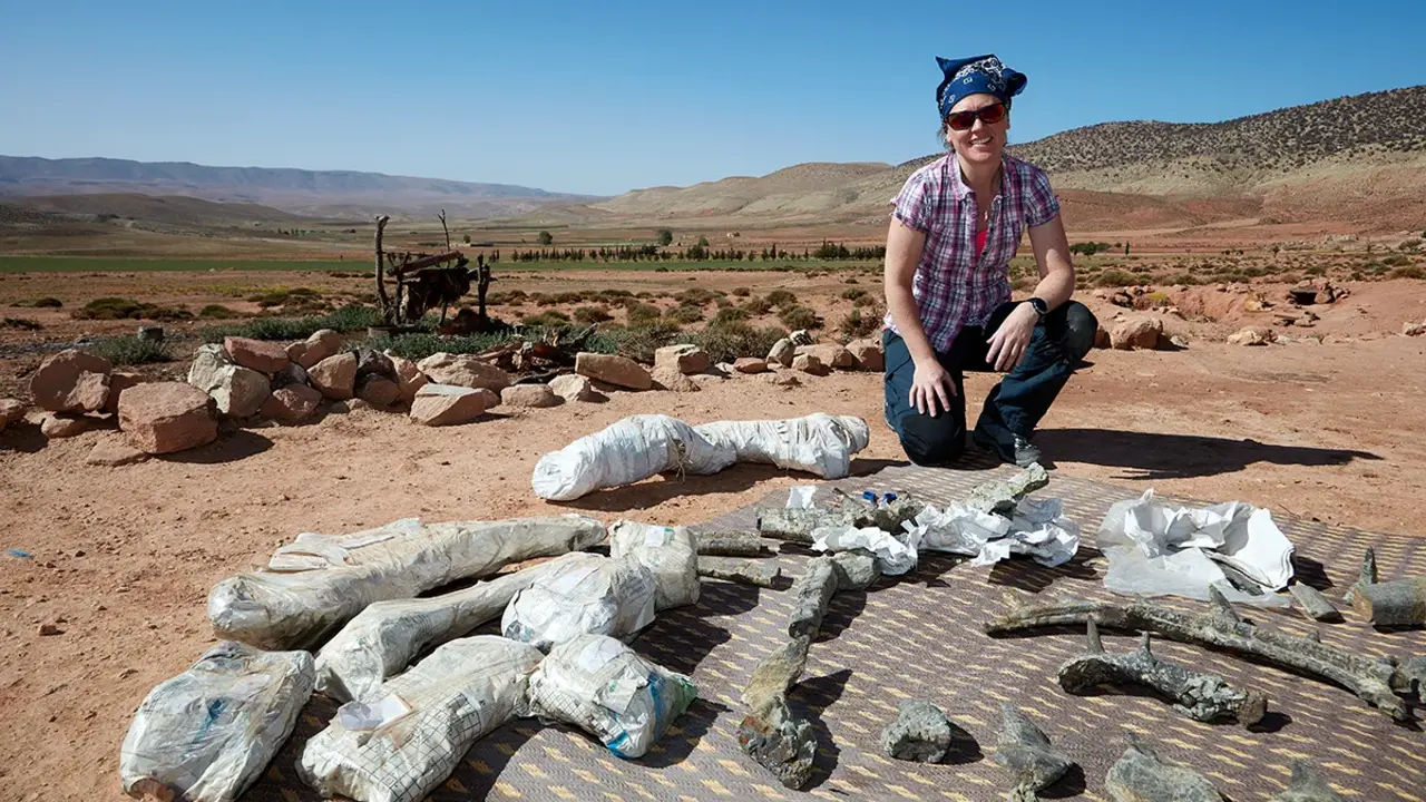 Susannah Maidment, investigadora al cargo del descubrimiento - PHOTO/MUSEO NACIONAL DE HISTORIA DE LONDRES