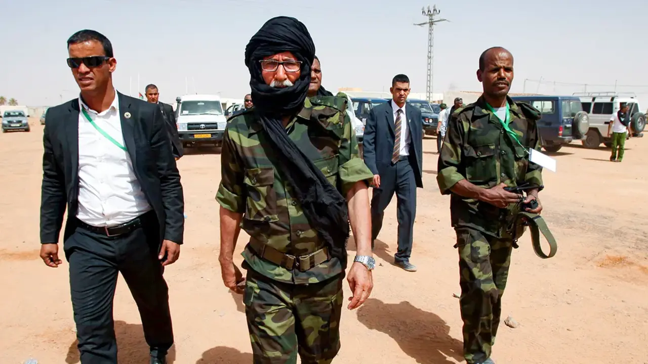 Brahim Ghali, secretario general del frente Polisario  - REUTERS/ RAMZI BOUDINA