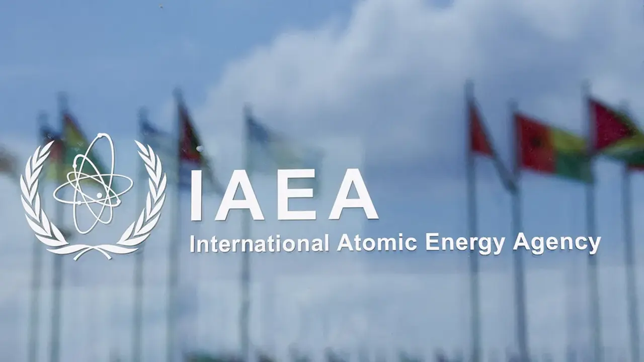 <p>Logotipo del Organismo Internacional de Energ&iacute;a At&oacute;mica (OIEA) - REUTERS/ LEONHARD FOEGER</p>
