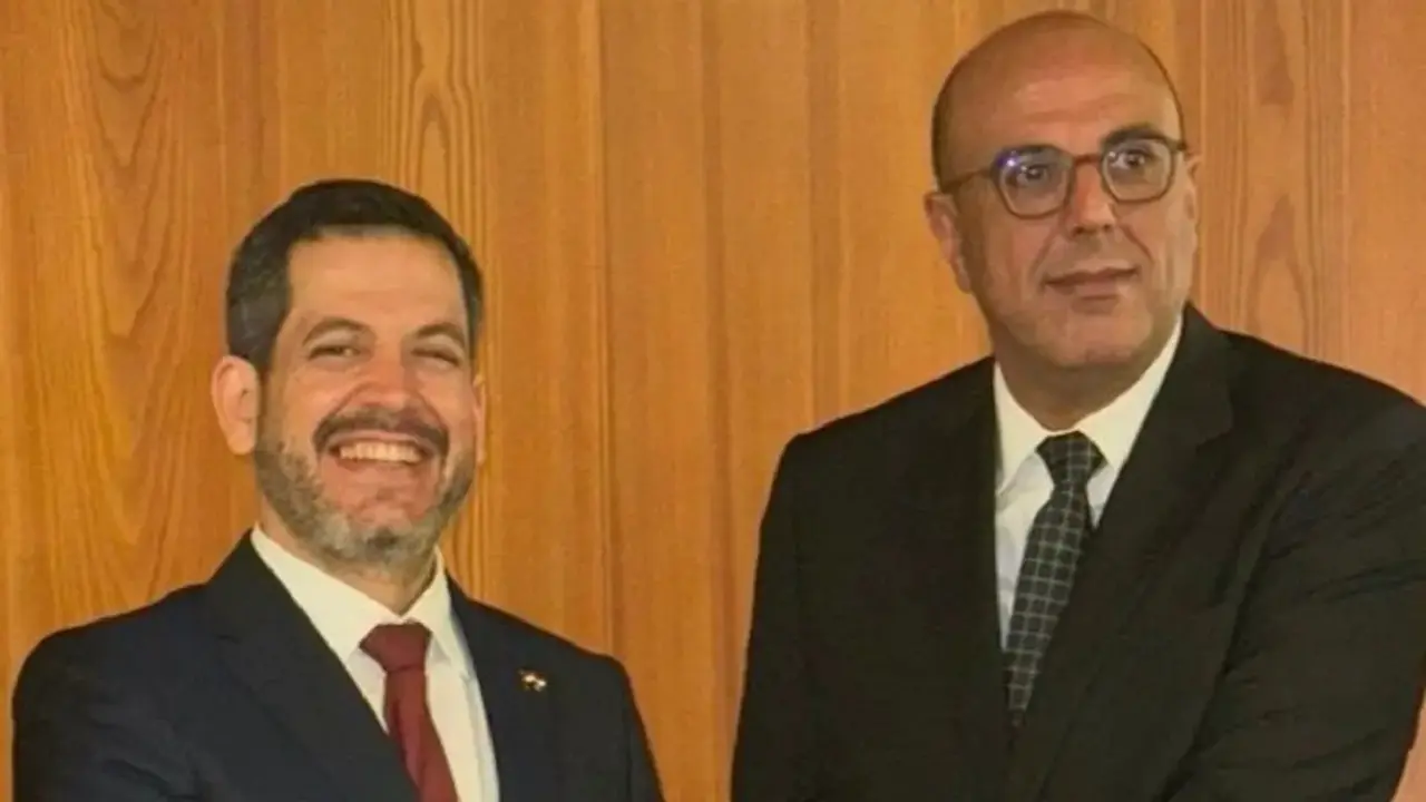 Ra&uacute;l Luis Latorre y Mohamed Ould Errachid