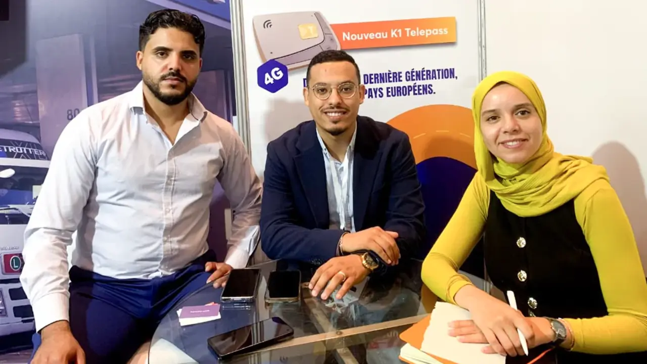 Noureddine Karrachi, Youssef Berrafai y Khadija Taouil