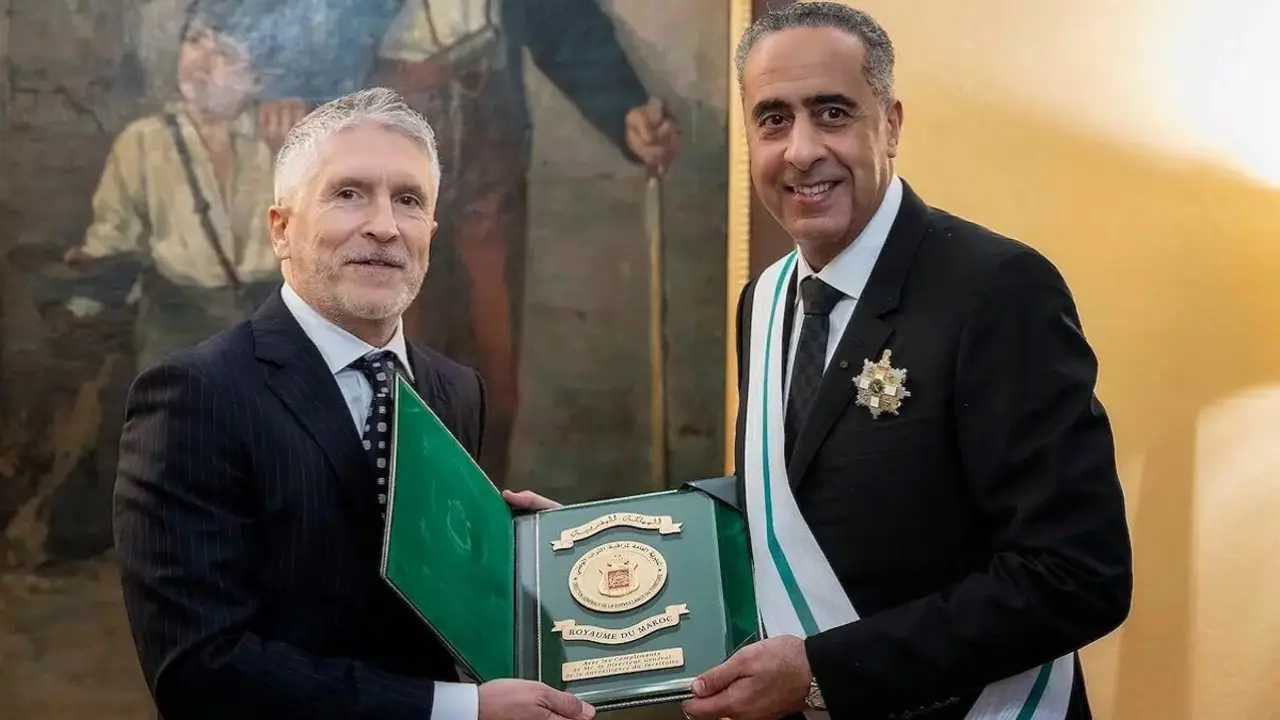 Fernando Grande Marlaska y Abdellatif Hammouchi