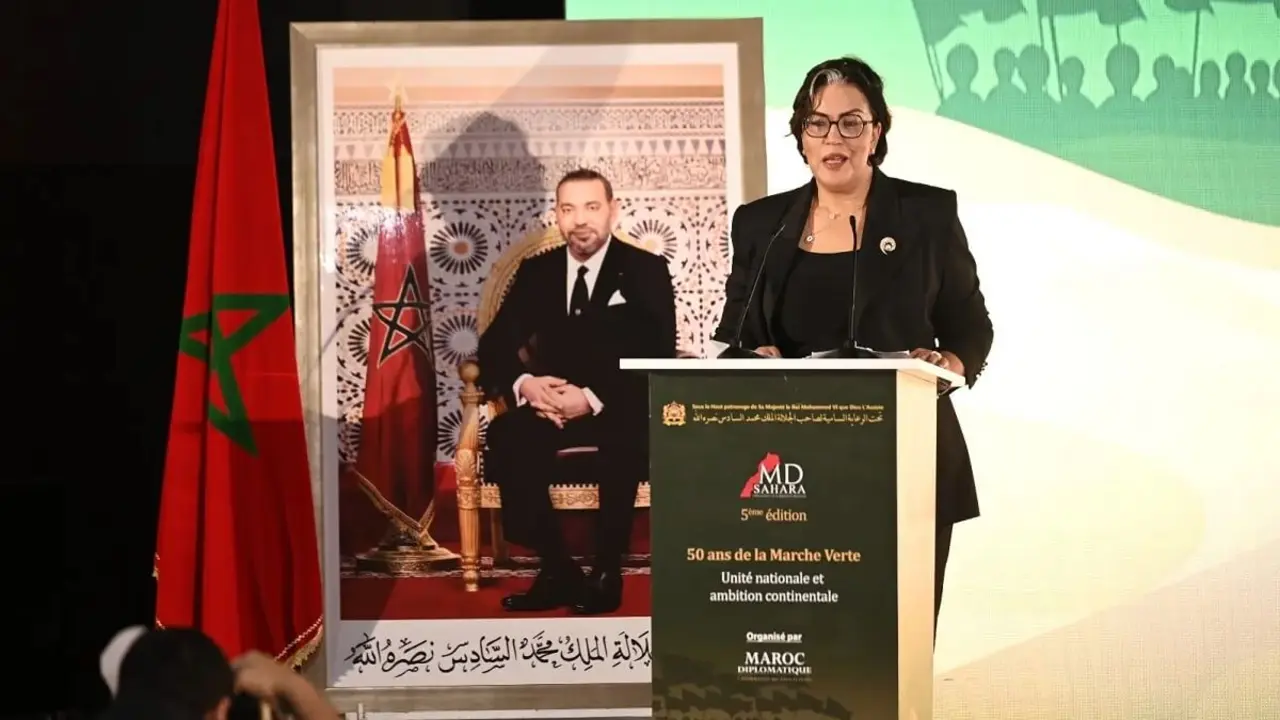 Souad Mekkaoui, presidenta fundadora del Foro MD S&aacute;hara