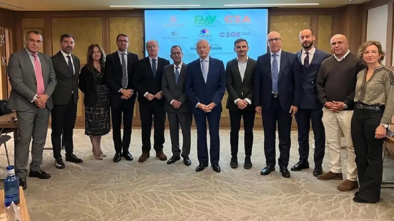 Representantes de Marruecos y Espa&ntilde;a