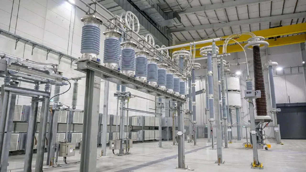 Estaci&oacute;n convertidora de Hunterston. Infraestructura de Western Link - PHOTO/IBERDROLA