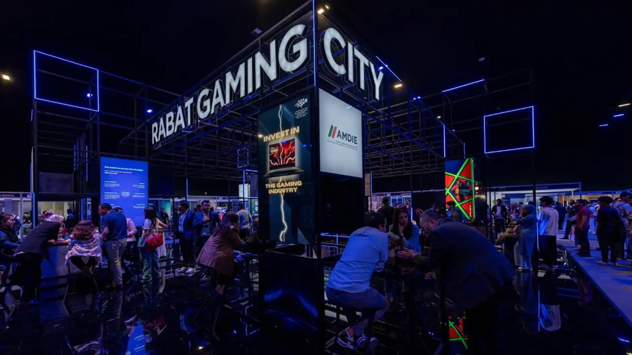 Stand de Rabat Gaming City en la Morocco Gaming Expo de 2024 - PHOTO/Morocco Gaming Expo