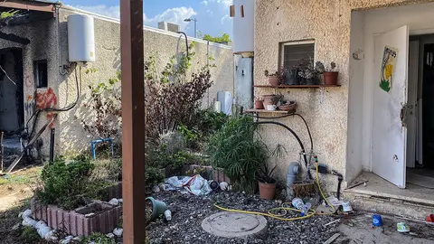 PHOTO/MARGARITA ARREDONDAS - Kibbutz Kfar Aza tras el ataque de Hamás