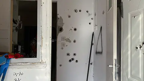 PHOTO/MARGARITA ARREDONDAS - Kibbutz Kfar Aza tras el ataque de Hamás