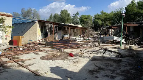 PHOTO/MARGARITA ARREDONDAS - Kibbutz Kfar Aza tras el ataque de Hamás