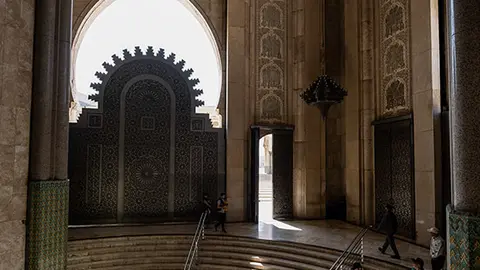 Mezquita Hassan II, Casablanca, Marruecos – PHOTO/ATALAYAR/GUILLERMO LÓPEZ