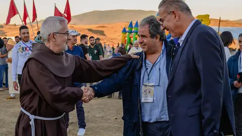 Javier Fernández Arribas, director de Atalayar, y Nabil Baraka, empresario y presidente del Festival Mata