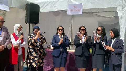 Exposición Regiones Marruecos Culturas: una escuela pública abierta a la sociedad
