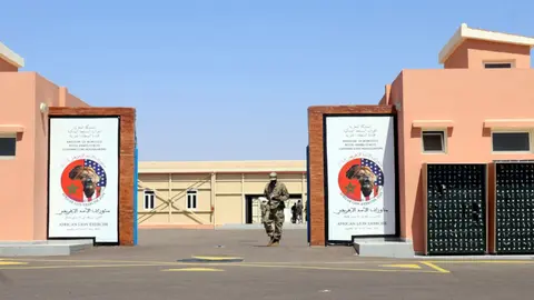 Ejercicios militares African Lion 2024 - PHOTO/X/@FAR_Maroc_