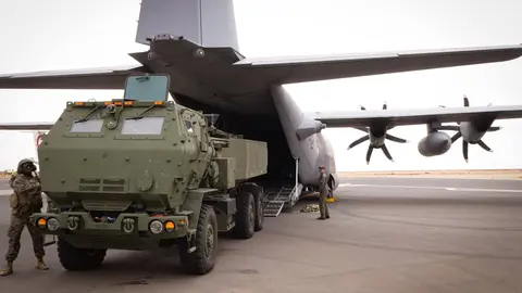 Ejercicios militares African Lion 2024 - PHOTO/X/@FAR_Maroc_