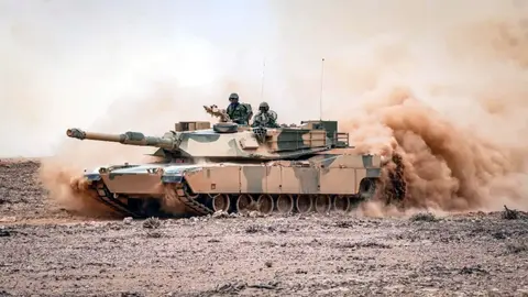 Ejercicios militares African Lion 2024 - PHOTO/X/@FAR_Maroc_