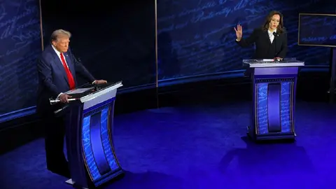 Debate entre Donald Trump y Kamala Harris - PHOTO/REUTERS/BRIAN SNYDER