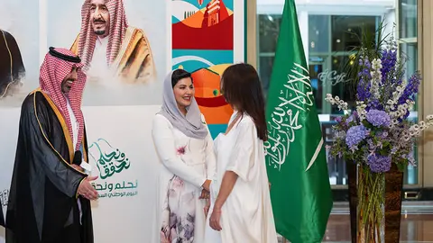 Celebración en Madrid del 94º aniversario de la fundación del Reino de Arabia Saudí – PHOTO/ATALAYAR/GUILLERMO LÓPEZ