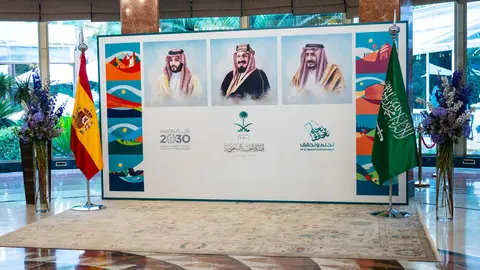 Celebración en Madrid del 94º aniversario de la fundación del Reino de Arabia Saudí – PHOTO/ATALAYAR/GUILLERMO LÓPEZ