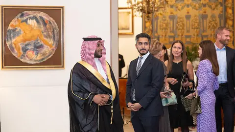 Celebración en Madrid del 94º aniversario de la fundación del Reino de Arabia Saudí – PHOTO/ATALAYAR/GUILLERMO LÓPEZ