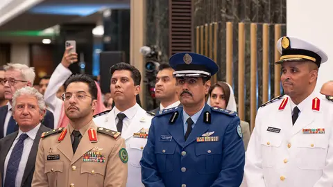 Celebración en Madrid del 94º aniversario de la fundación del Reino de Arabia Saudí – PHOTO/ATALAYAR/GUILLERMO LÓPEZ