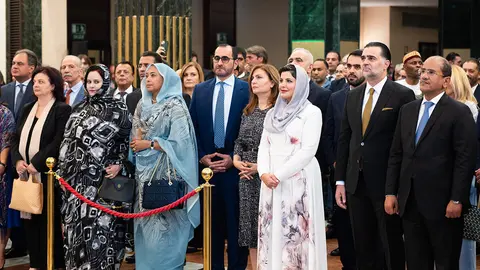 Celebración en Madrid del 94º aniversario de la fundación del Reino de Arabia Saudí – PHOTO/ATALAYAR/GUILLERMO LÓPEZ