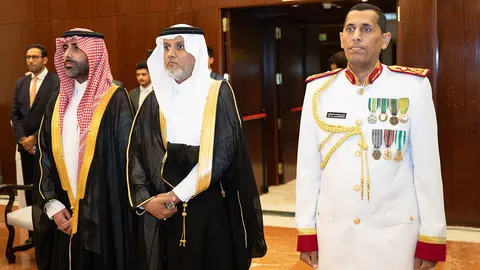 Celebración en Madrid del 94º aniversario de la fundación del Reino de Arabia Saudí – PHOTO/ATALAYAR/GUILLERMO LÓPEZ