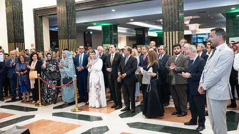 Celebración en Madrid del 94º aniversario de la fundación del Reino de Arabia Saudí – PHOTO/ATALAYAR/GUILLERMO LÓPEZ