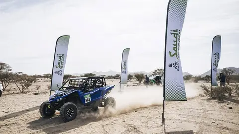 Saudi Next Gen’ coaching session for young Saudis - PHOTO/DAKAR SAUDI NEXT GEN