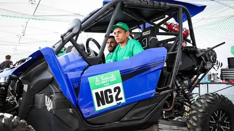 Saudi Next Gen’ coaching session for young Saudis - PHOTO/DAKAR SAUDI NEXT GEN