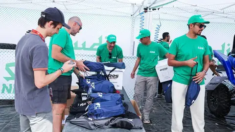 Saudi Next Gen’ coaching session for young Saudis - PHOTO/DAKAR SAUDI NEXT GEN
