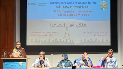 El Movimiento Saharaui por la Paz organizó la III Conferencia Internacional para el Diálogo y la Paz en el Sáhara Occidental