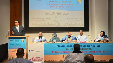 El Movimiento Saharaui por la Paz organizó la III Conferencia Internacional para el Diálogo y la Paz en el Sáhara Occidental