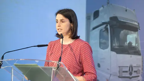 Elena María Atance Herreros, directora general de Transporte por Carretera y Ferrocarril del Ministerio de Transportes y Movilidad Sostenible - PHOTO/ESPAMA COMUNICACIÓN/GUILLERMO LÓPEZ