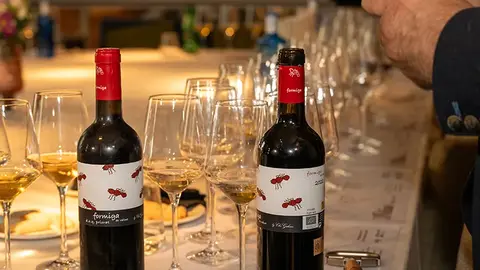Cata de vinos organizada por el Ayuntamiento de Salou - PHOTO/Gema López