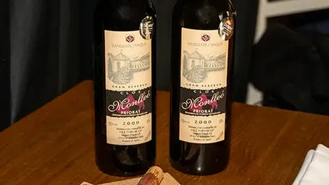 Cata de vinos organizada por el Ayuntamiento de Salou - PHOTO/Gema López