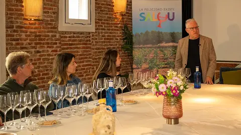 Cata de vinos organizada por el Ayuntamiento de Salou - PHOTO/Gema López