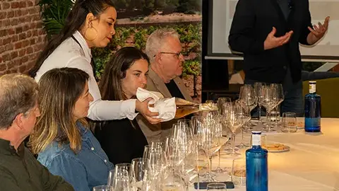 Cata de vinos organizada por el Ayuntamiento de Salou - PHOTO/Gema López