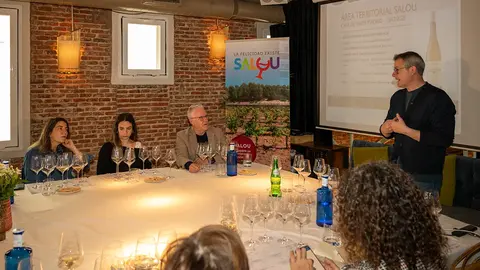 Cata de vinos organizada por el Ayuntamiento de Salou - PHOTO/Gema López
