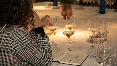 Cata de vinos organizada por el Ayuntamiento de Salou - PHOTO/Gema López