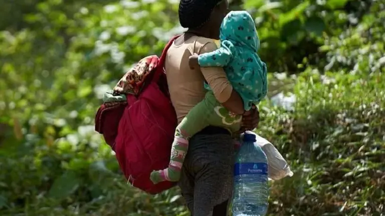 Imagen de migrantes latinoamericanos - PHOTO/FILE